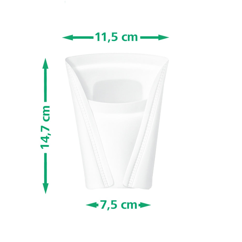 Produktabbildung von MoliCare Premium MEN PAD, einem Inkontinenzprodukt für Männer. Im Vordergrund sind mehrere Packungen des Produkts zu sehen, die in transparenten Folien verpackt sind. Jede Packung zeigt die Aufschrift „MoliCare Premium MEN PAD“ sowie die Typ- und Produktbezeichnung. Das Design ist in Blau- und Grüntönen gehalten, mit klaren, gut lesbaren Schriftzügen. Der Hintergrund ist neutral gehalten, um den Fokus auf die Produkte zu lenken.