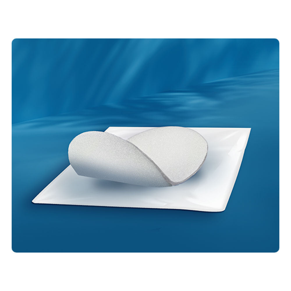 Frontalansicht einer A-Tam® Analsicherung für Analtampons.