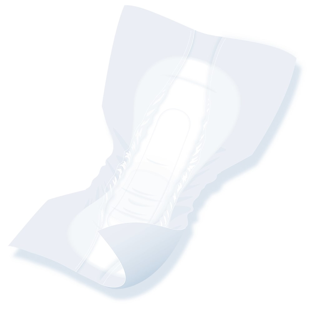 Das Bild zeigt eine Packung von Attends Contours Air Comfort 9, Inkontinenzvorlagen für Erwachsene. Die Vorlagen sind in einem modernen, attraktiven Design gehalten und bieten eine hohe Saugfähigkeit. Der Hintergrund ist hell und neutral, um die Produkte hervorzuheben. Die Verpackung zeigt eine detaillierte Beschreibung der Vorteile und Merkmale der Vorlagen, einschließlich komfortabler Passform und atmungsaktivem Material.