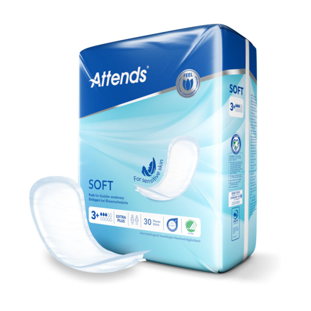 Attends Soft 3+ Extra Plus 30er Pack Inkontinenzeinlagen