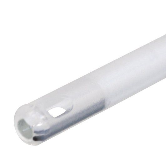 Bild eines Uniball Silikonkatheters, der in einer sterilem Verpackung präsentiert wird. Der Katheter ist transparent und zeigt eine flexible Struktur, die für medizinische Anwendungen konzipiert ist. Hinweise auf der Verpackung sind gut lesbar und geben Informationen über die Größe und den Verwendungszweck. Der Hintergrund ist schlicht und neutral gehalten, um die Aufmerksamkeit auf das Produkt zu lenken.