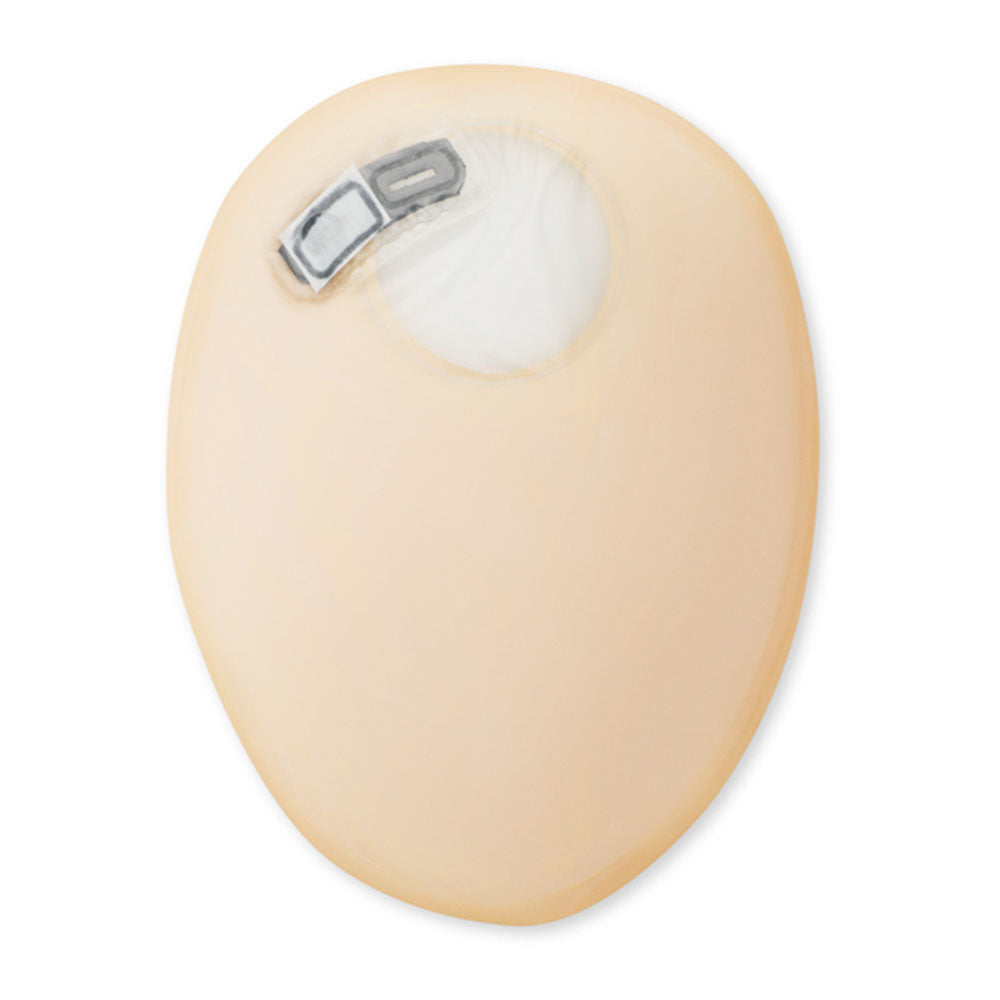 Transparenter, geschlossener Beutel für das Dansac Novalife 2 Midi Stoma-System. Der Beutel hat eine glatte Oberfläche und ist in einer neutralen Farbe gehalten, die sich gut für den täglichen Gebrauch eignet. Mit einem praktischen Verschlussdesign und einem komfortablen, ausgestellten Rand bietet er eine sichere und hygienische Lösung für Stoma-Träger. Die Verpackung ist klar strukturiert, um die Verwendung und Lagerung zu erleichtern.