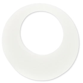 Bild eines Produkts, das drei Hochschutzringe von Dansac zeigt. Die Ringe sind in unterschiedlichen Farbtönen, mit einem klaren Fokus auf der glatten, ovalen Form. Die Oberfläche der Ringe wirkt leicht glänzend und strukturiert, ideal zum Schutz bei der Anwendung. Der Hintergrund ist neutral, um die Produktdetails hervorzuheben. Die Ringe sind so angeordnet, dass ihre Form und Größe gut zur Geltung kommen, wodurch die Verwendungsmöglichkeiten deutlich werden.