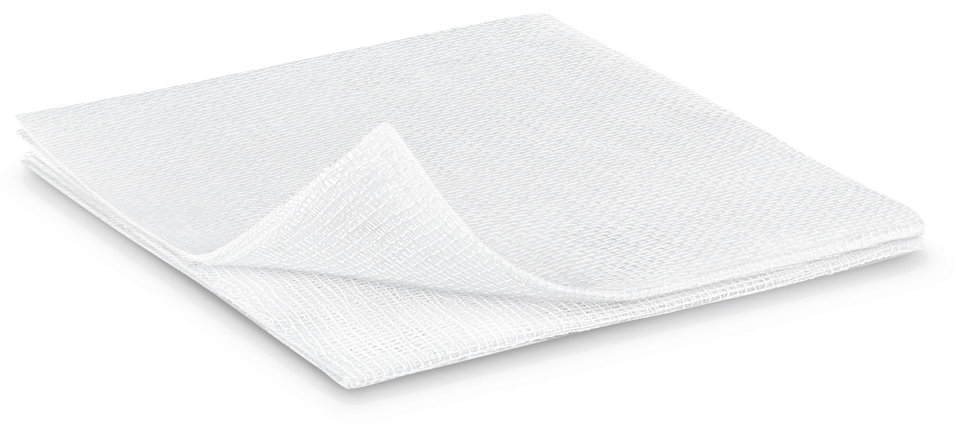 Sterile Hartmann ES Mullkompressen in einer Packung, die 10 x 10 cm große Kompressen zeigt. Auf dem Bild sind mehrere Kompressen sichtbar, die ordentlich gefaltet sind. Die Kompressen sind aus weißem, atmungsaktivem Material gefertigt, was eine hohe Saugfähigkeit und Rundumschutz bietet. Die Verpackung ist klar und zeigt deutlich die Produktbezeichnung "Hartmann ES Mullkompressen", die Anzahl von 17 Fäden und die 8-fache Faltung.