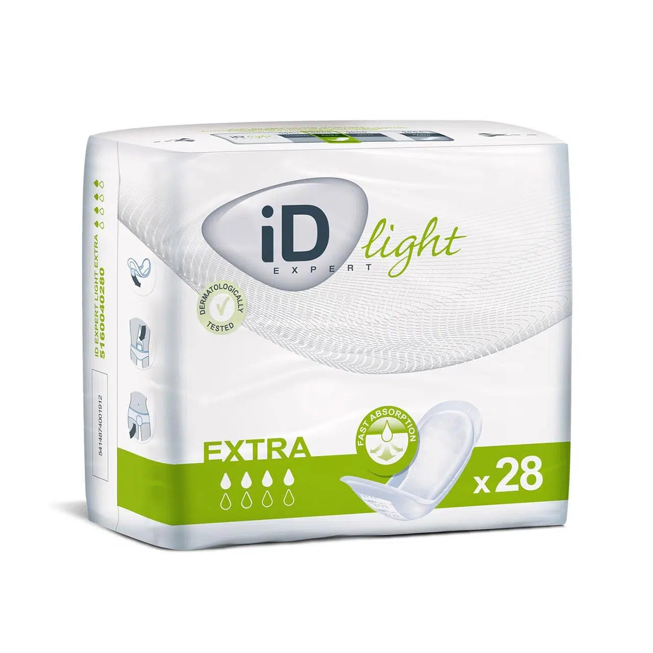 Bild eines modernen Produkts aus der ID-Expert-Reihe, das in einem weißen, minimalistischen Design präsentiert wird. Das Produkt zeigt klare Linien und eine elegante Form, die Professionalität und Funktionalität ausstrahlt. Es ist auf einem neutralen Hintergrund platziert, der den Fokus auf die Details des Objekts lenkt. Die Oberfläche des Produkts ist glatt und könnte aus einem hochwertigen Material gefertigt sein.