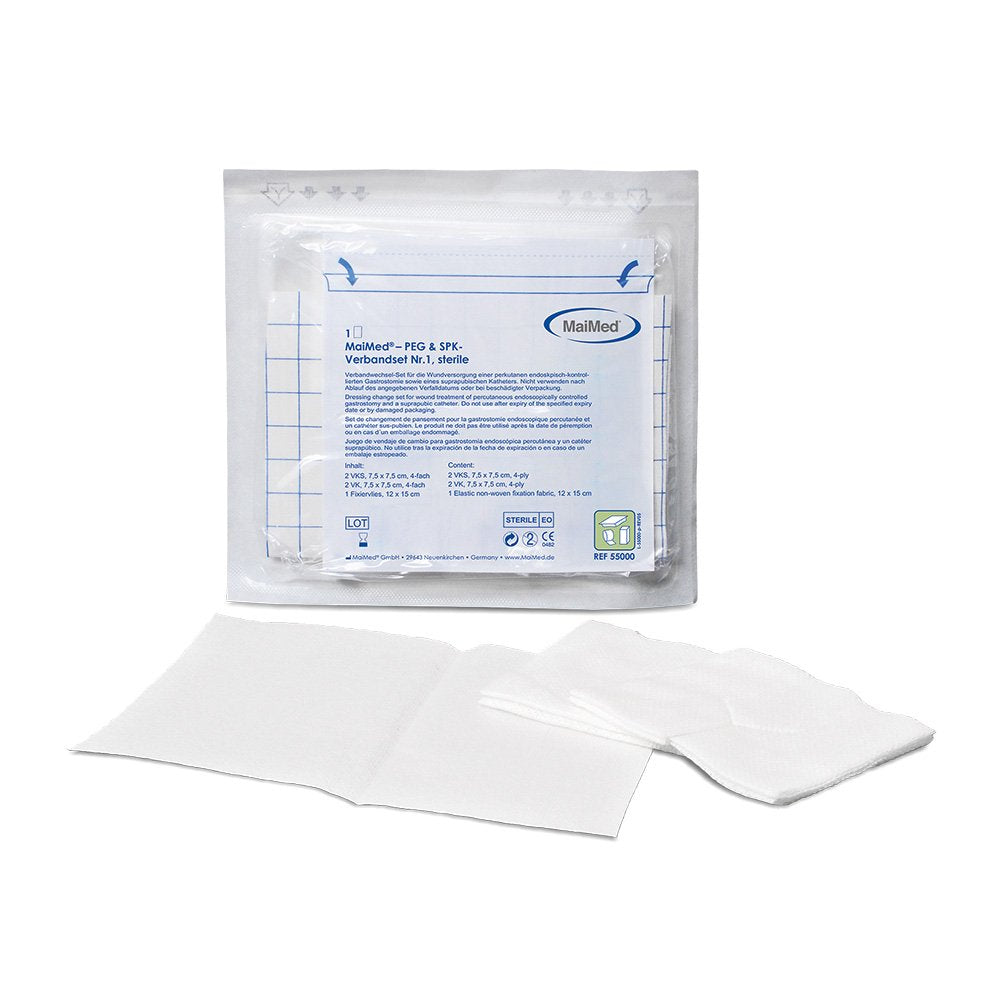 Steriles Verbandset bestehend aus 15 Einzelteilen, präsentiert in einer transparenten Verpackung. Das Set beinhaltet verschiedene Arten von Kompressen, Pflastern und Verbandmaterialien, die geordnet und übersichtlich angeordnet sind. Auf der Verpackung sind die Produkte klar erkennbar, was eine einfache Auswahl und Anwendung ermöglicht. Die sterile Verpackung sorgt für hygienische Sicherheit und ist ideal für den Einsatz in Erste-Hilfe-Situationen. Geeignet für Zuhause, Reisen oder in der Sporttasche.