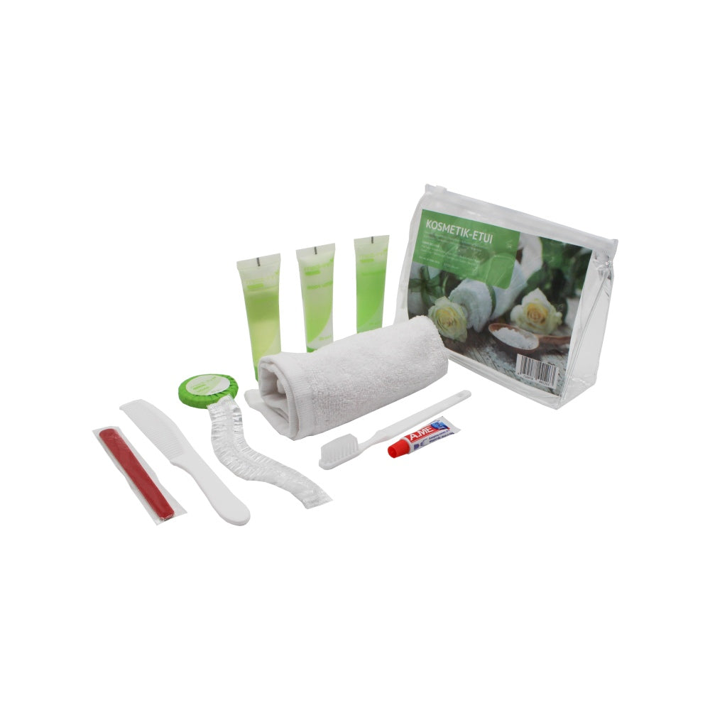 Transparente Kosmetik-Etui mit Zipper, 10-teilig. Das Set enthält verschiedene Fächer zur Aufbewahrung von Kosmetikprodukten und Accessoires. Die Etuis sind aus robustem, transparentem Material gefertigt, was es ermöglicht, den Inhalt auf einen Blick zu sehen. Der Zipper sorgt für sichere und einfache Handhabung. Ideal für Reisen oder den täglichen Gebrauch, um Ordnung in Beauty-Artikeln zu halten. Die Etuis sind leicht, flexibel und passen in jede Tasche. Perfekt für Makeup, Pflegeprodukte und Werkzeuge.