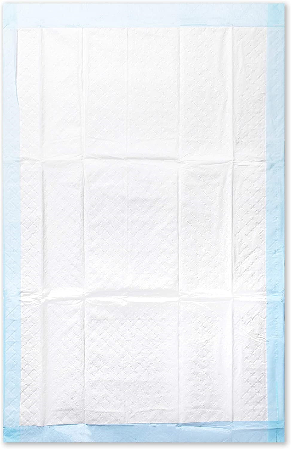 Ein Paket mit 25 praktischen Einmalunterlagen in der Größe 40 x 60 cm. Die Unterlagen sind fünflagig, was für hohe Saugfähigkeit und optimalen Schutz sorgt. Die obere Schicht ist weich und angenehm auf der Haut, während die untere Schicht eine wasserdichte Barriere bietet. Die Verpackung zeigt die Markenbezeichnung "Medi Inn". Die Unterlagen eignen sich ideal für den Einsatz in der Pflege, im Krankenhaus oder für den Homecare-Bereich.