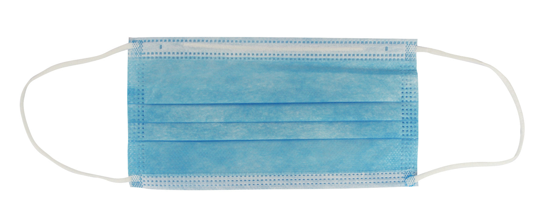 Drei hochwertige, blaue, dreilagige Mundschutzmasken mit elastischen Ohrbändern. Die Masken sind hygienisch verpackt und bieten einen effektiven Schutz für den Atemweg. Sie sind leicht und atmungsaktiv, ideal für den täglichen Gebrauch in verschiedenen Umgebungen, darunter medizinische Einrichtungen oder öffentliche Orte. Die Oberflächenstruktur vermittelt ein Gefühl der Sicherheit und Zuverlässigkeit.