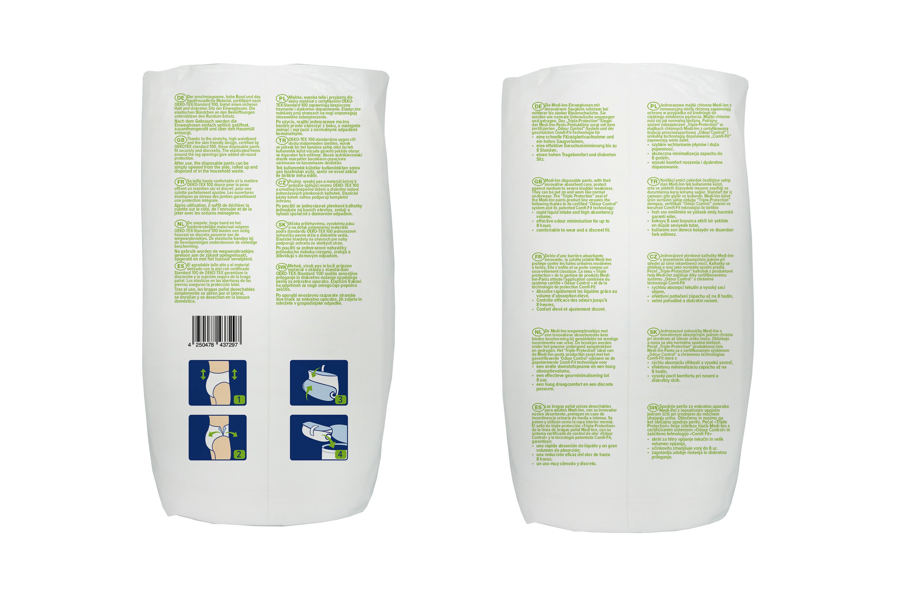 Schwarze, lockere Damenhose aus atmungsaktivem Material mit einem elastischen Bund und Kordelzug für eine bequeme Passform. Die Hose hat seitliche Eingrifftaschen und ist im lässigen Style gehalten, ideal für Freizeit und Sport. Sie ist für Plus-Size-Größen konzipiert und bietet optimalen Tragekomfort. Die Beinabschlüsse sind leicht ausgeweitet und verleihen der Hose eine moderne Silhouette. Der Stoff scheint pflegeleicht und weich zu sein, was für Alltagstauglichkeit spricht.