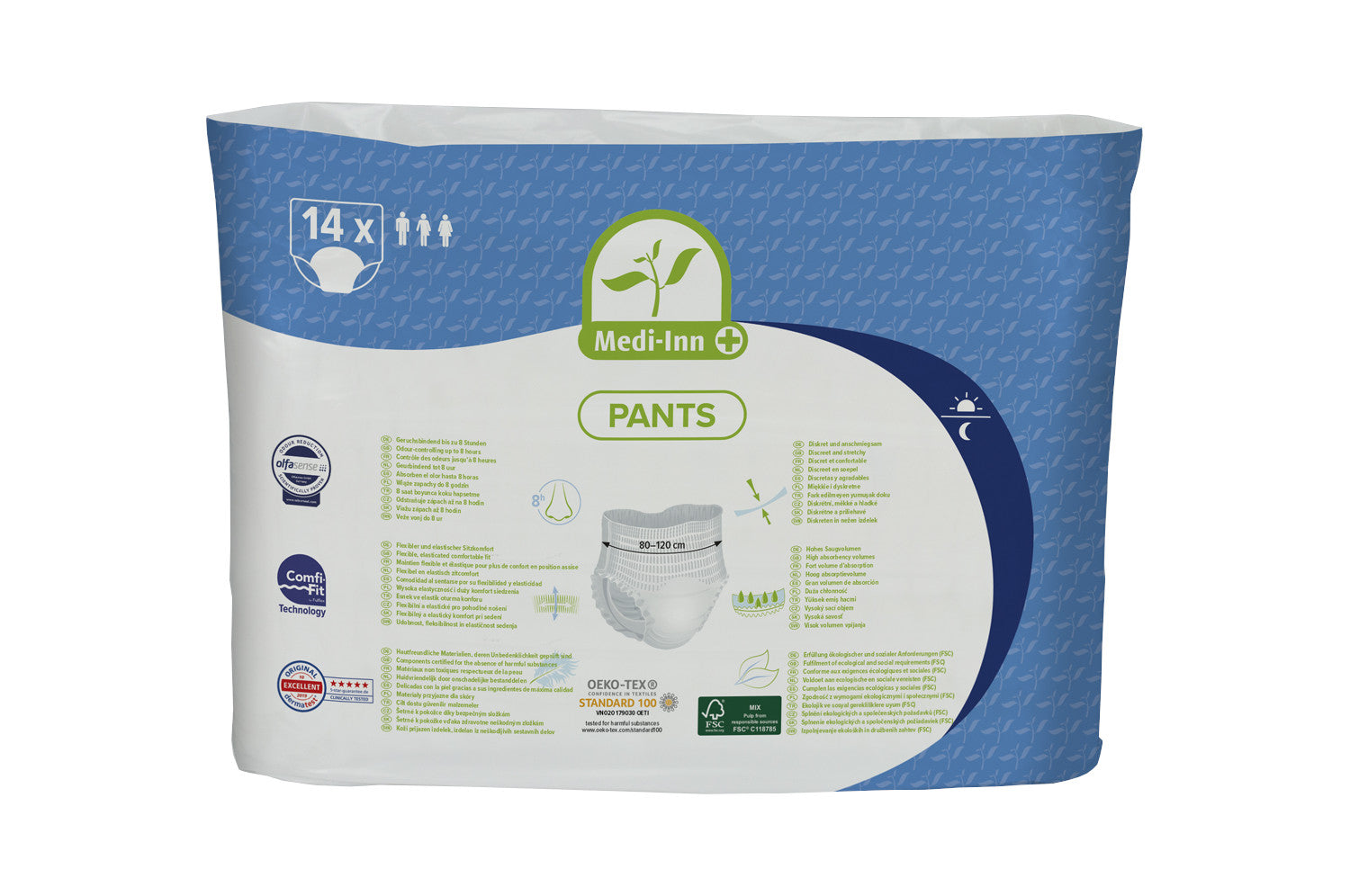 Beige Damenhose aus einem leichten Stoff, die eine schlichte, elegante Form hat. Die Hose hat einen elastischen Bund und eine lockere Passform, die bis zu den Knöcheln reicht. Auf der Vorderseite sind zwei seitliche Taschen zu sehen, die praktischen Stauraum bieten. Die Nähte sind sauber verarbeitet, was die hochwertige Verarbeitung betont. Die Hosenbeine sind leicht ausgestellt und die Hose ist ideal für den Alltag sowie für formelle Anlässe.