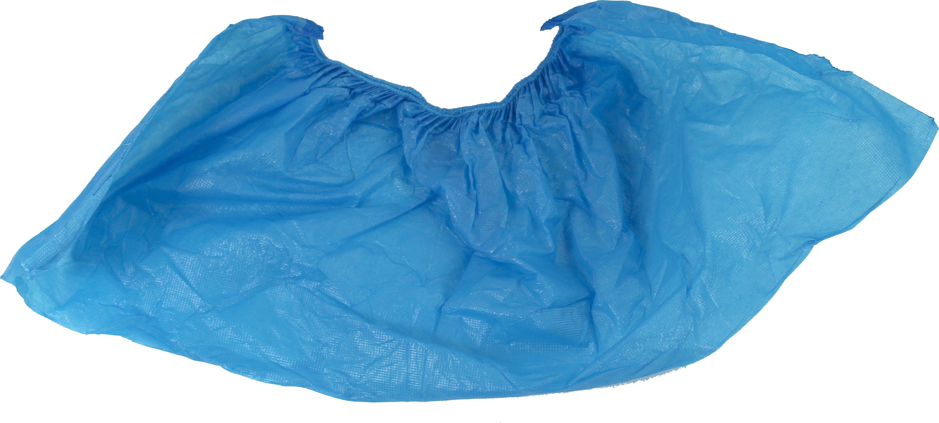 Einwegüberschuhe in transparentem Kunststoff mit elastischem Gummizug, die bequem über das Schuhwerk gezogen werden können. Die Überschuhe sind leicht und bieten Schutz vor Schmutz und Nässe. Sie sind ideal für den Einsatz in medizinischen Einrichtungen, Labors oder bei Renovierungen. Auf dem Bild sind mehrere Pakete der Einmalschuhe zu sehen, die ordentlich verpackt sind. Der Hintergrund ist neutral, sodass die Produkte im Vordergrund gut zur Geltung kommen.