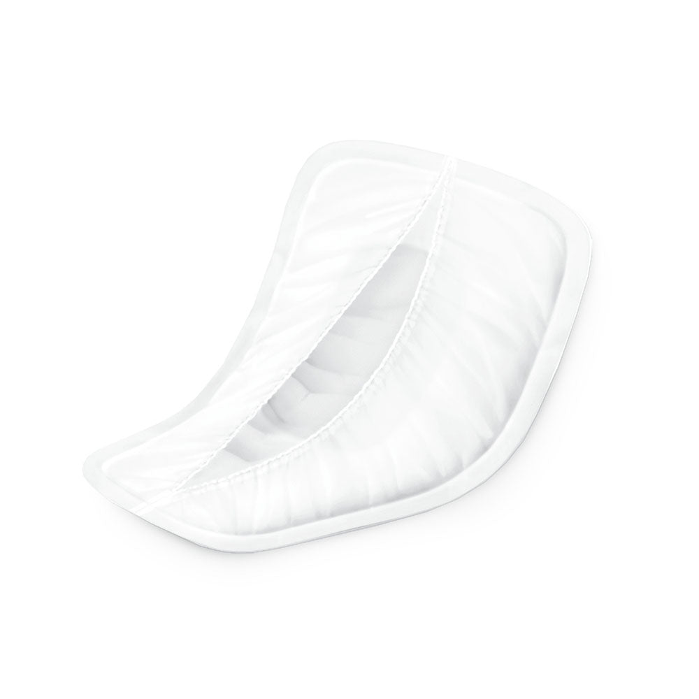 Das Bild zeigt eine Packung MoliCare Premium Men Pad, spezifisch für Männer, zur Sicherstellung von Inkontinenzschutz. Die Packung ist in einem klaren, modernen Design gehalten und zeigt prominent die Informationen über die Tropfenanzahl, die den Saugstärkegrad angeben (5 Tropfen). Auf der Vorderseite ist außerdem eine Abbildung eines Mannes zu sehen, der aktiv und selbstbewusst wirkt. Im Hintergrund sind sanfte Farben gewählt, die den medizinischen Charakter des Produkts unterstreichen.