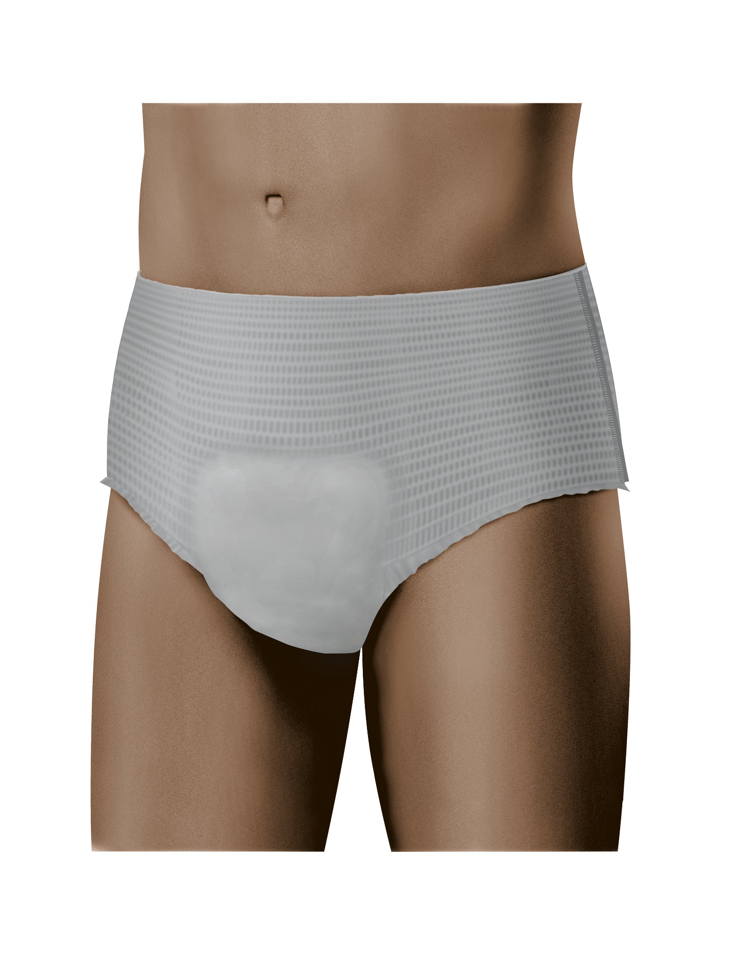 Detaillierte Produktabbildung der Molicare Premium Men Pants, Größe L, mit einem Schutzniveau von 5 Tropfen. Die Inkontinenzhosen sind in einer ansprechenden Verpackung präsentiert, die die Produktmerkmale hervorhebt. Die Hosen besitzen eine männliche Passform, sind atmungsaktiv und bieten eine sichere und diskrete Lösung für Männer mit leicht bis mäßig ausgeprägter Inkontinenz.