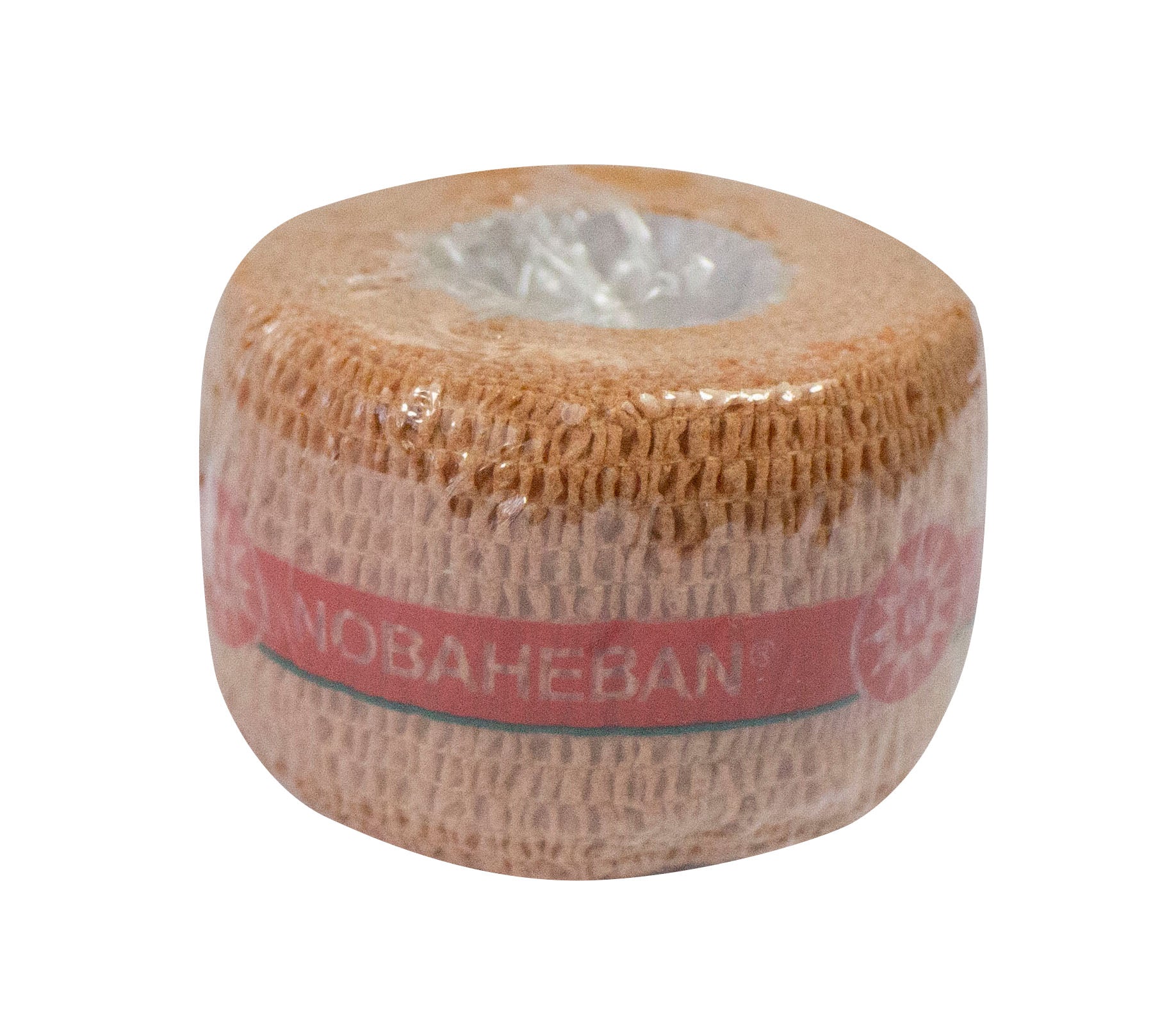 Blaue Kohäsive Kompressionsbinde von Noba, Größe 250 cm x 4,5 m. Die Binde hat eine strukturierte Oberfläche, die eine gute Haftung ohne Kleben ermöglicht. Sie ist in einer praktischen Rolle verpackt und enthält eine klare Produktbezeichnung auf der Verpackung. Die Binde eignet sich ideal zur Fixierung von Verbänden und zur Unterstützung von Gelenken. Das Bild zeigt die Binde auf einem neutralen Hintergrund, wodurch die Farbe und die Qualität des Materials gut zur Geltung kommen.