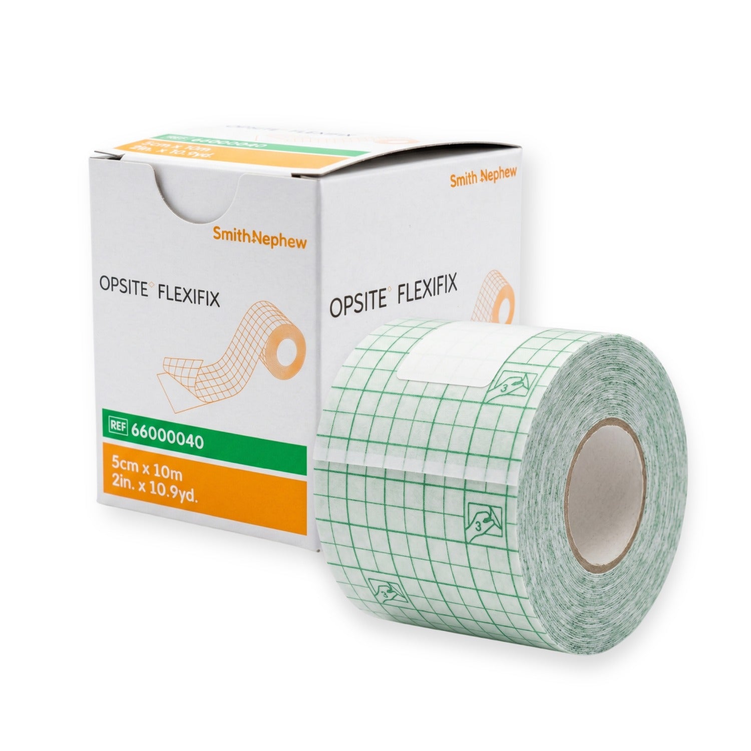 Smith+Nephew OPSITE Flexifix transparente Folienrolle 5 cm x 10 m mit Verpackung