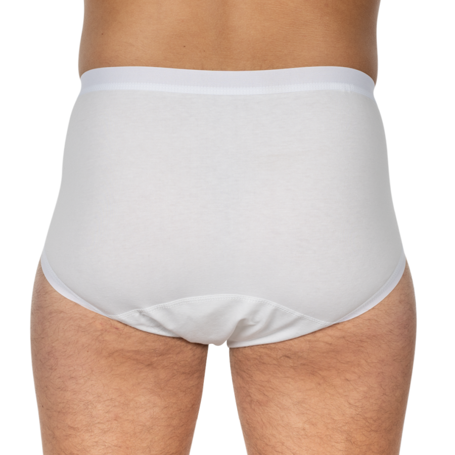 Weißer Suprima Bodyguard 5 in Größe 8, ausgestattet mit einem innovativen Saug- und Schutzsystem für optimalen Komfort und Sicherheit. Der Body zeichnet sich durch ein schlichtes, modernes Design aus, das sowohl funktional als auch ästhetisch ansprechend ist. Die schmalen Träger bieten eine angenehme Passform, während die spezielle Materialbeschaffenheit eine hohe Atmungsaktivität garantiert. Ideal für den täglichen Gebrauch und besonders für Menschen mit besonderen Bedürfnissen geeignet.