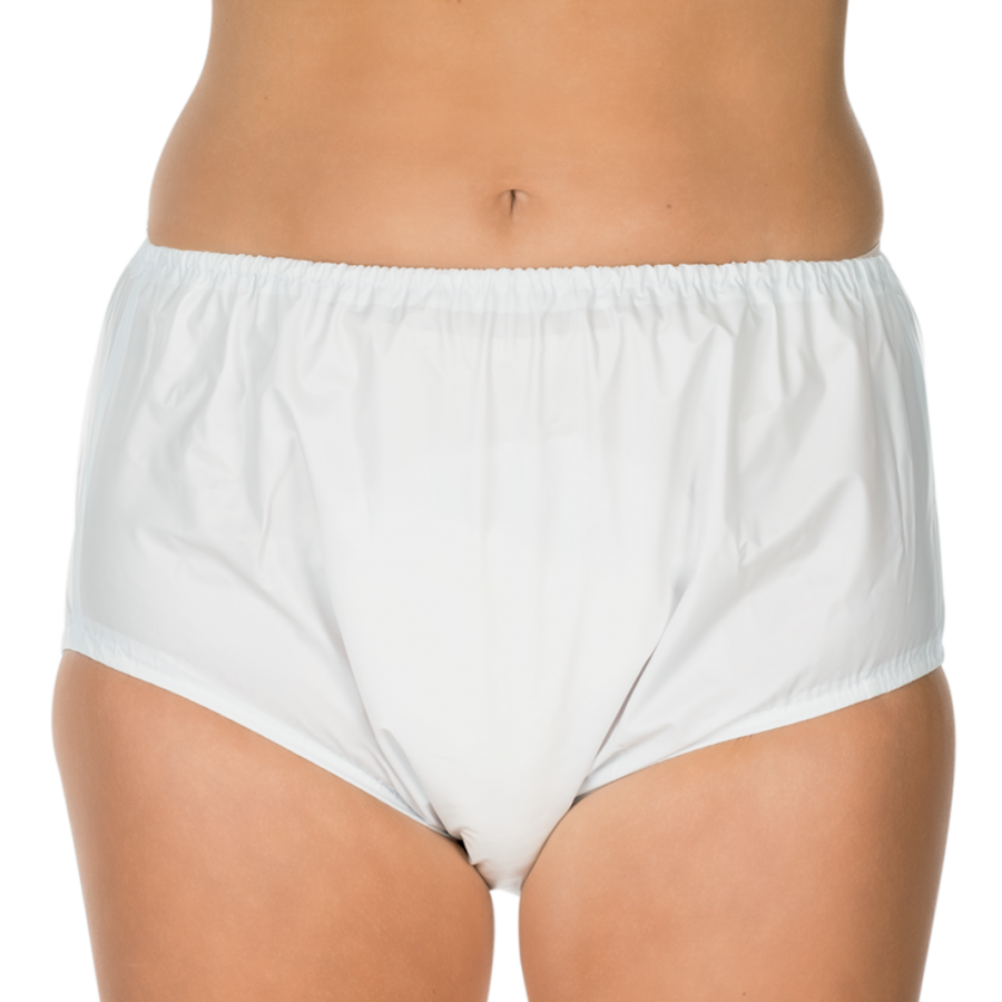 Produktabbildung eines weißen PVC-Rutschform, die auf einem neutralen Hintergrund präsentiert wird. Die Schlupfform hat eine glatte, glänzende Oberfläche und ist in einem modernen, minimalistischen Design gehalten. Sie zeigt die charakteristischen Merkmale eines solchen Produkts: die runden Kanten und die ergonomische Form, die für eine einfache Handhabung sorgt. Der Farbton ist reinweiß, was dem Produkt ein frisches und hygienisches Aussehen verleiht.