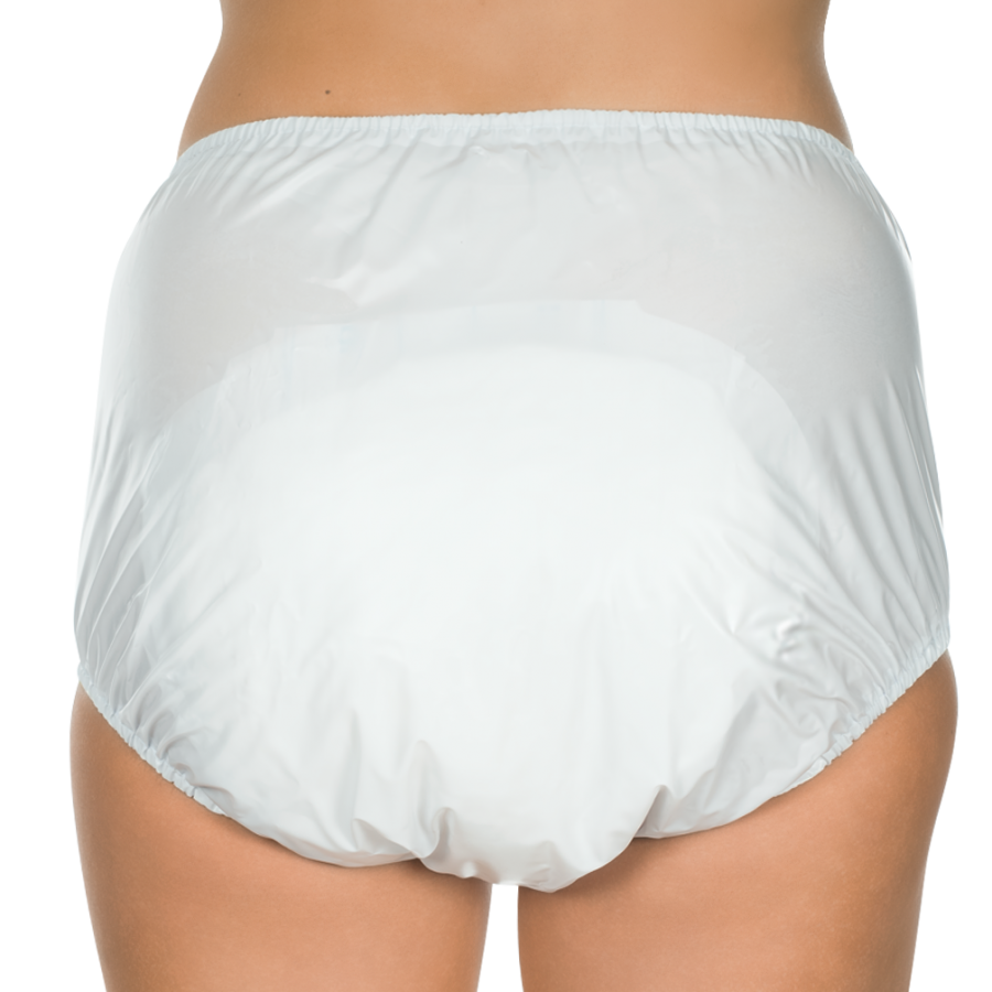 Bildbeschreibung: Der Alt-Text zeigt einen schwarzen PVC-Slip mit Druckknöpfen an den Seiten, der auf einem weißen Hintergrund präsentiert wird. Der Slip hat einen modernen, ansprechenden Schnitt und hebt sich durch die glänzende Oberfläche hervor, die das Material betont. Die Druckknöpfe sind gut sichtbar und tragen zur vielseitigen Nutzung des Produkts bei. Der Fokus liegt auf der Qualität und dem Design des Slips, ideal für modebewusste Männer, die einen besonderen Look suchen.