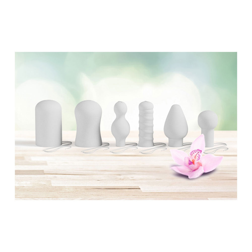 Frontalansicht des A-Tam Analtampon Startset Größe S.