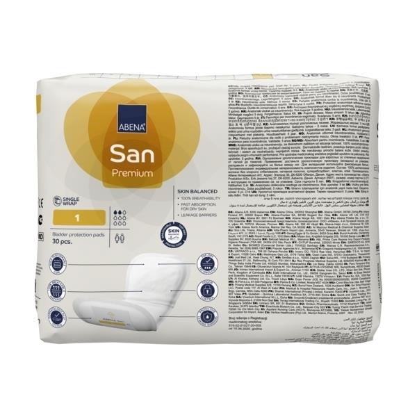 Abena San Premium 1 Inkontinenzeinlagen