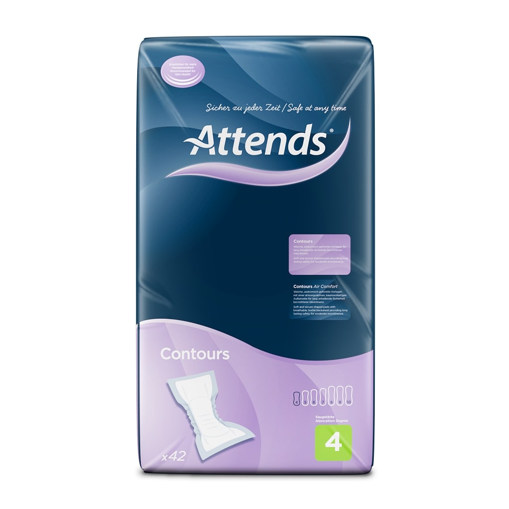 Attends Contours Regular 4 Vorlagen