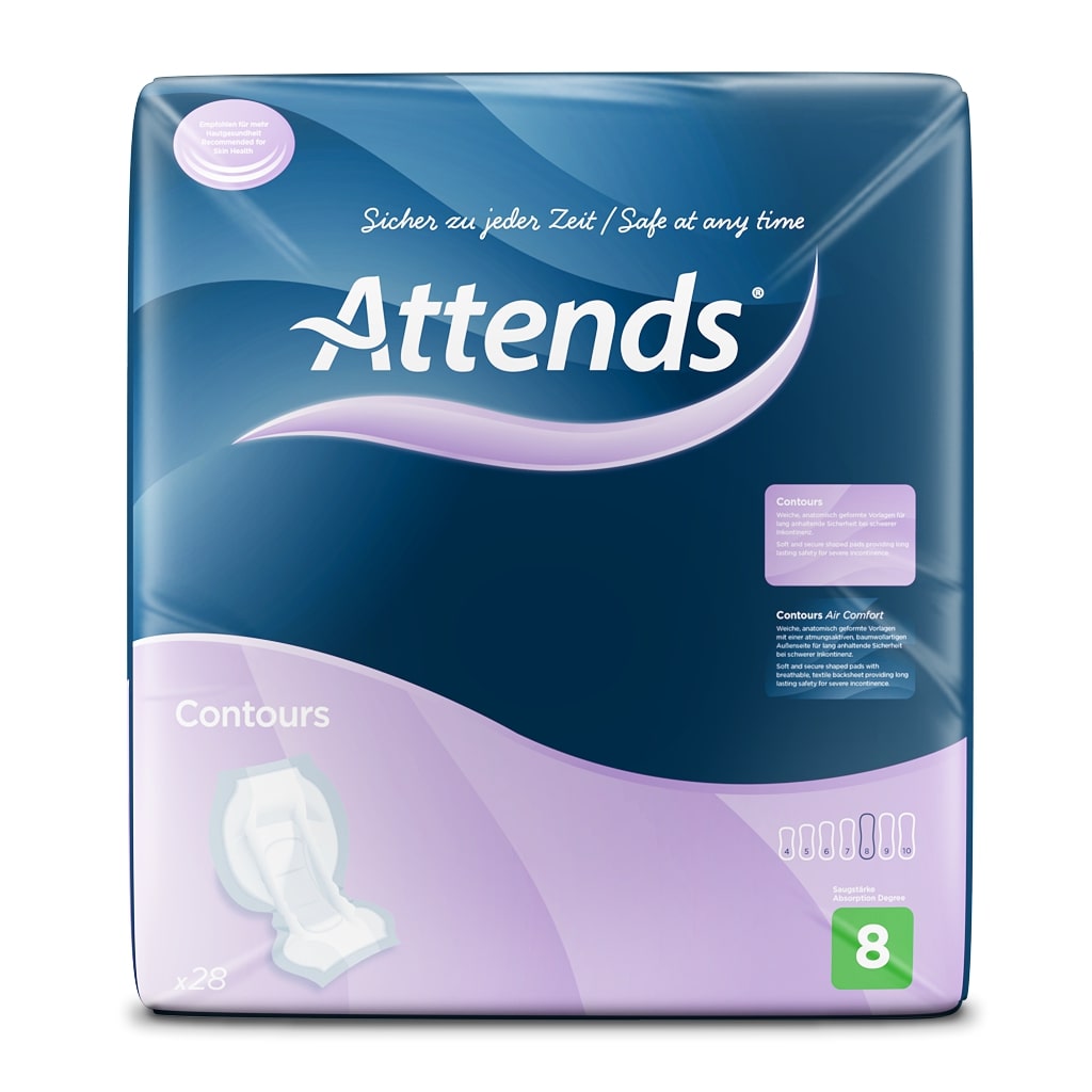 Attends Contours Regular 8 Vorlagen