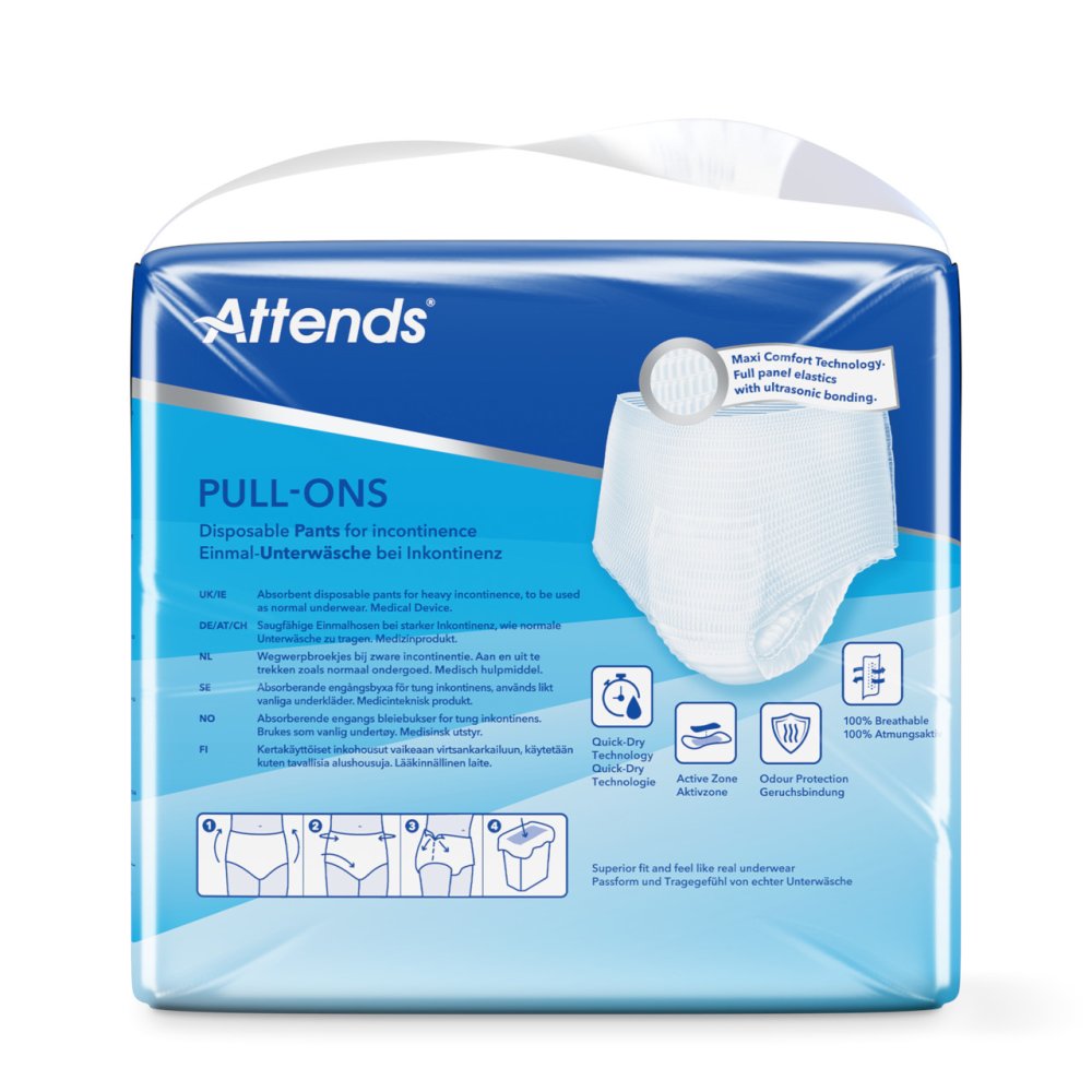 Attends Pull-Ons 10 Medium Inkontinenzpants