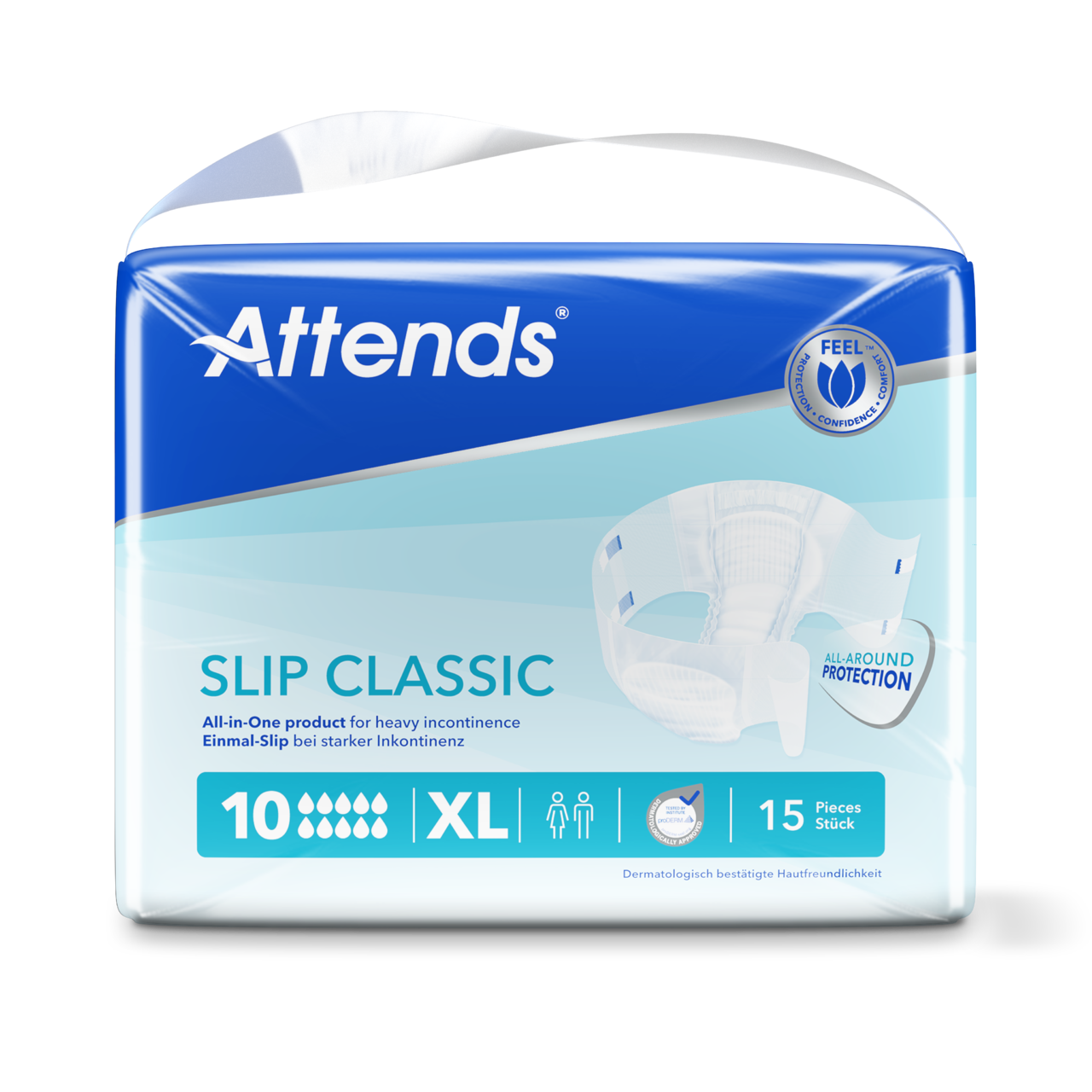Attends Slip Classic 10 XL Inkontinenzslips