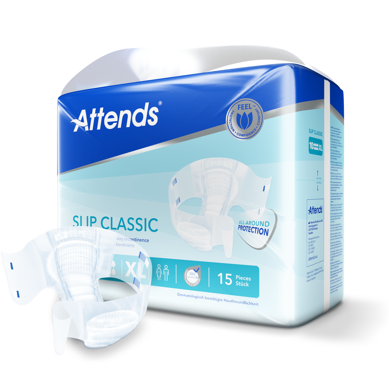 Attends Slip Classic 10 XL Inkontinenzslips