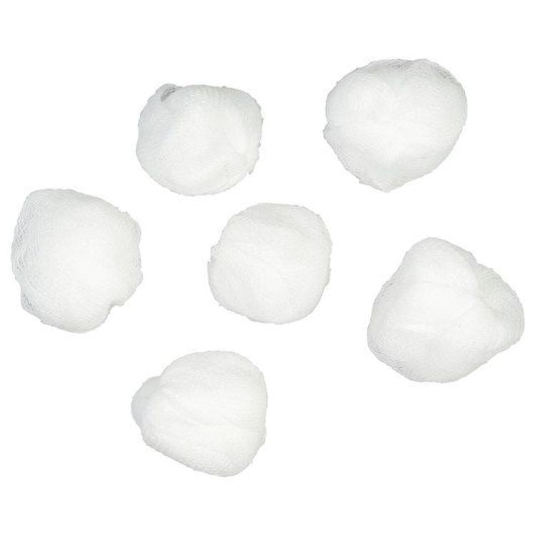 Frontalansicht der Watte des GHC Katheterlegesets Comfort Plus.