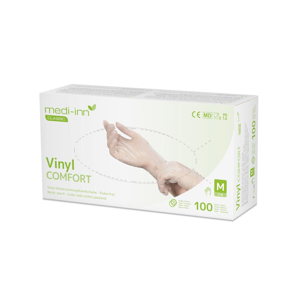 vinyl handschuhe größe m Medi-Inn Vinyl Comfort Handschuhe kaufen