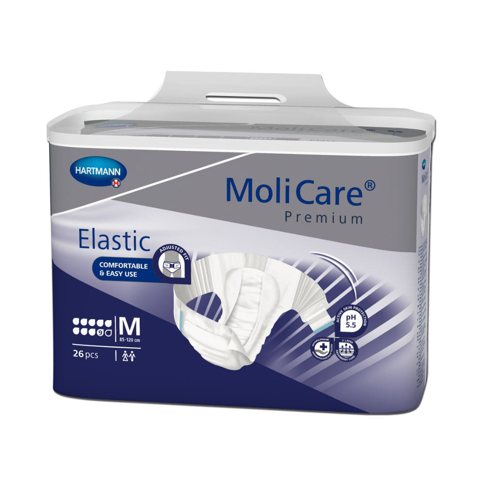 MoliCare Premium Elastic 9 Tropfen Gr. M Inkontinenzslip