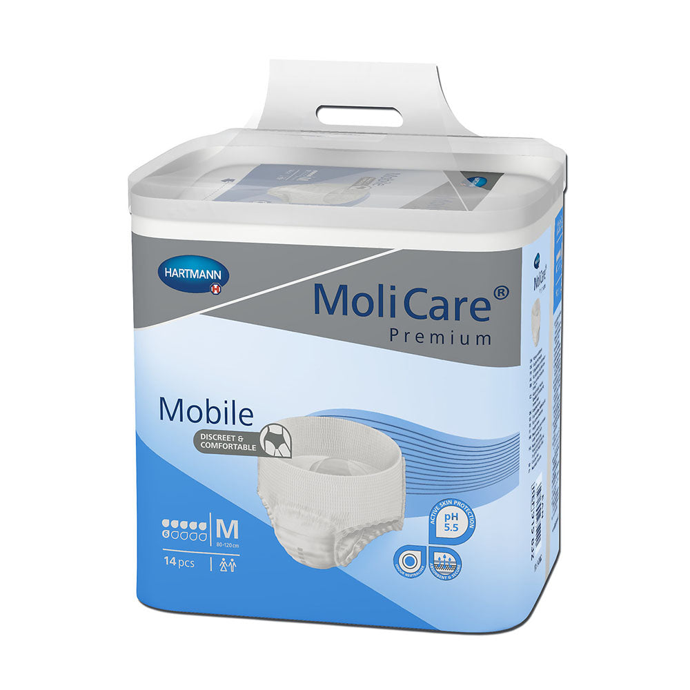 MoliCare Premium Mobile 6 Tropfen Gr. M Inkontinenzpants