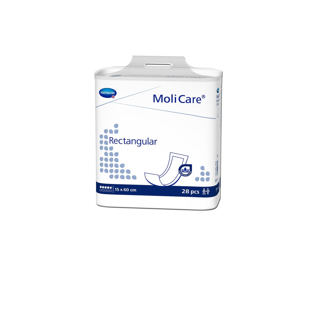 MoliCare Rectangular 5 Tropfen 15 x 60 cm Inkontinenzeinlagen