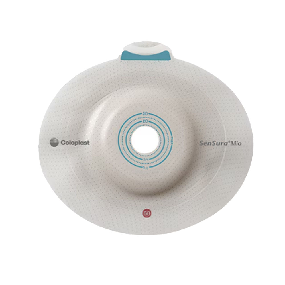 SenSura Mio Flex Basisplatte 16472, konvex light, HR 35 mm, 18 mm, 5 Stück