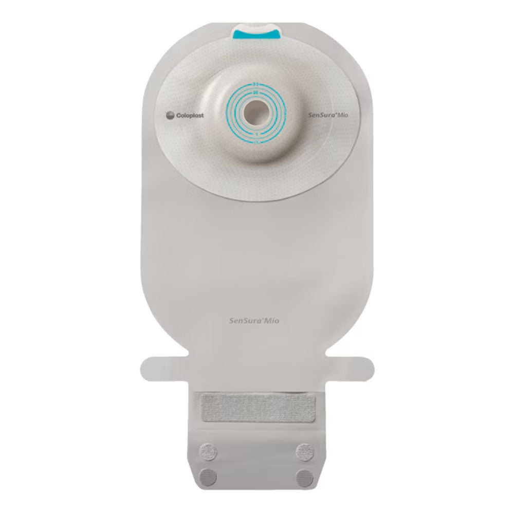 SenSura Mio Ausstreifbeutel 16453, konvex, 28 mm, lichtgrau, 10 Stück