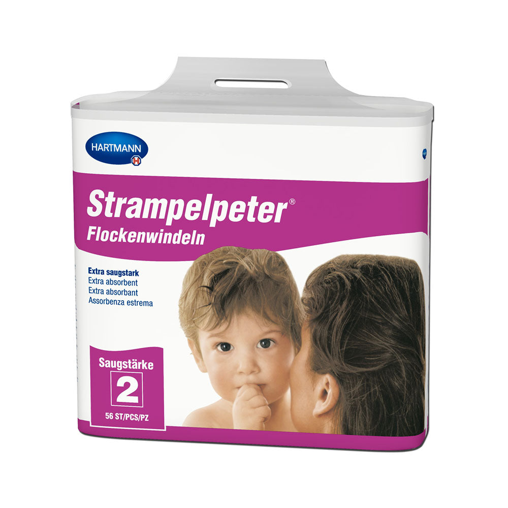 Strampelpeter Flockenwindeln Saugstärke 2