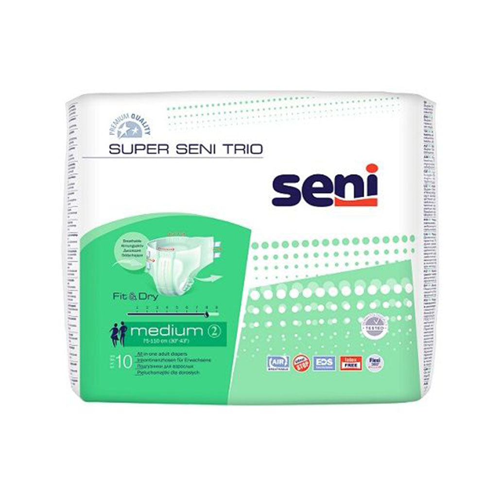 Super Seni Trio Medium 10er Pack Inkontinenzhosen